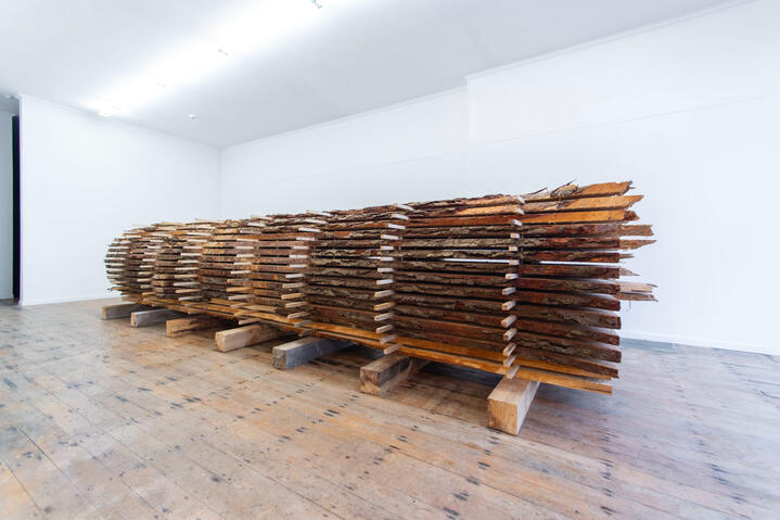 Miranda Bellamy &amp; Amanda Fauteux, Stone Moves (exhibition view), 2023, Te Atamira, Tahuna/Queenstown, Aotearoa/New Zealand